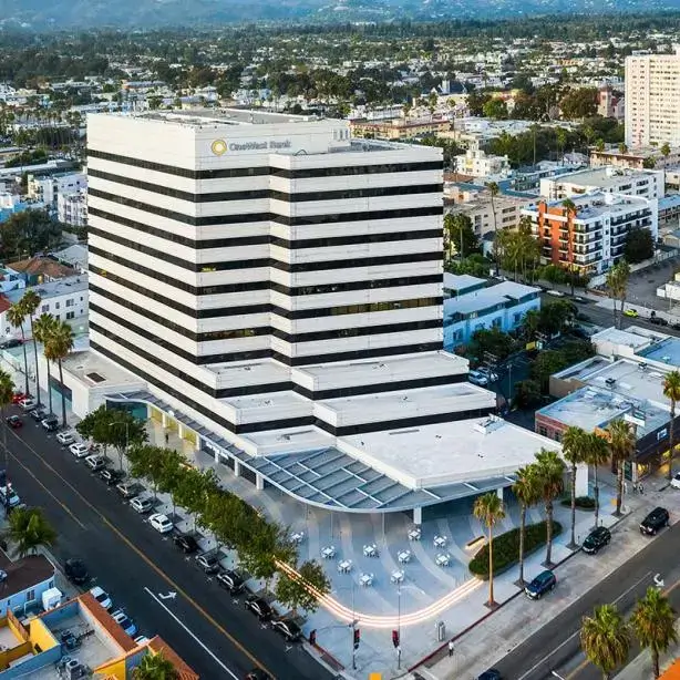 401 Wilshire aerial shot